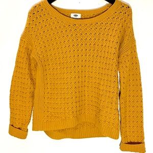 Rich mustard knit sweater✨